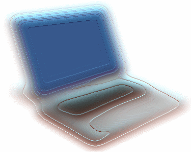 laptop kitsch-style