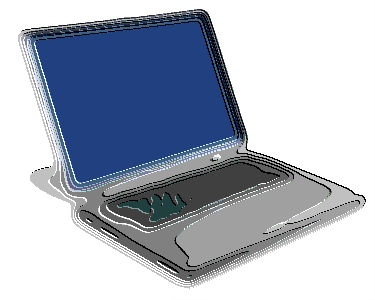 laptop kitsch-style